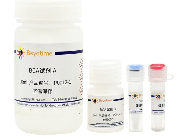 碧云天 BCA試劑盒蛋白濃度測(cè)定試劑盒P0012